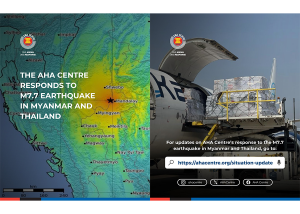 The AHA Centre Responds to M7.7 Earthquake in Myanmar and Thailand