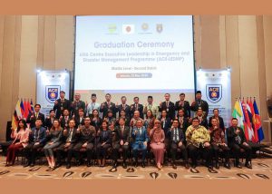 Graduation Ceremony of the AHA Centre Executive Leadership in Emergency and Disaster Management for ASEAN Programme (ACE LEDMP) Middle Level Course Second Batch