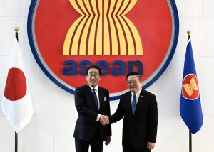 Secretary-General of ASEAN Receives Special Envoy of the Prime Minister of Japan and Supreme Advisor to the Parliamentary Association of Asia Zero Emission Community (AZEC)
