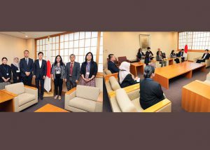 Courtesy Call on Parliamentary Vice-Minister MATSUMOTO by Participants of ASEAN Human Educational Development Scholarship Partners (AHEAD50)