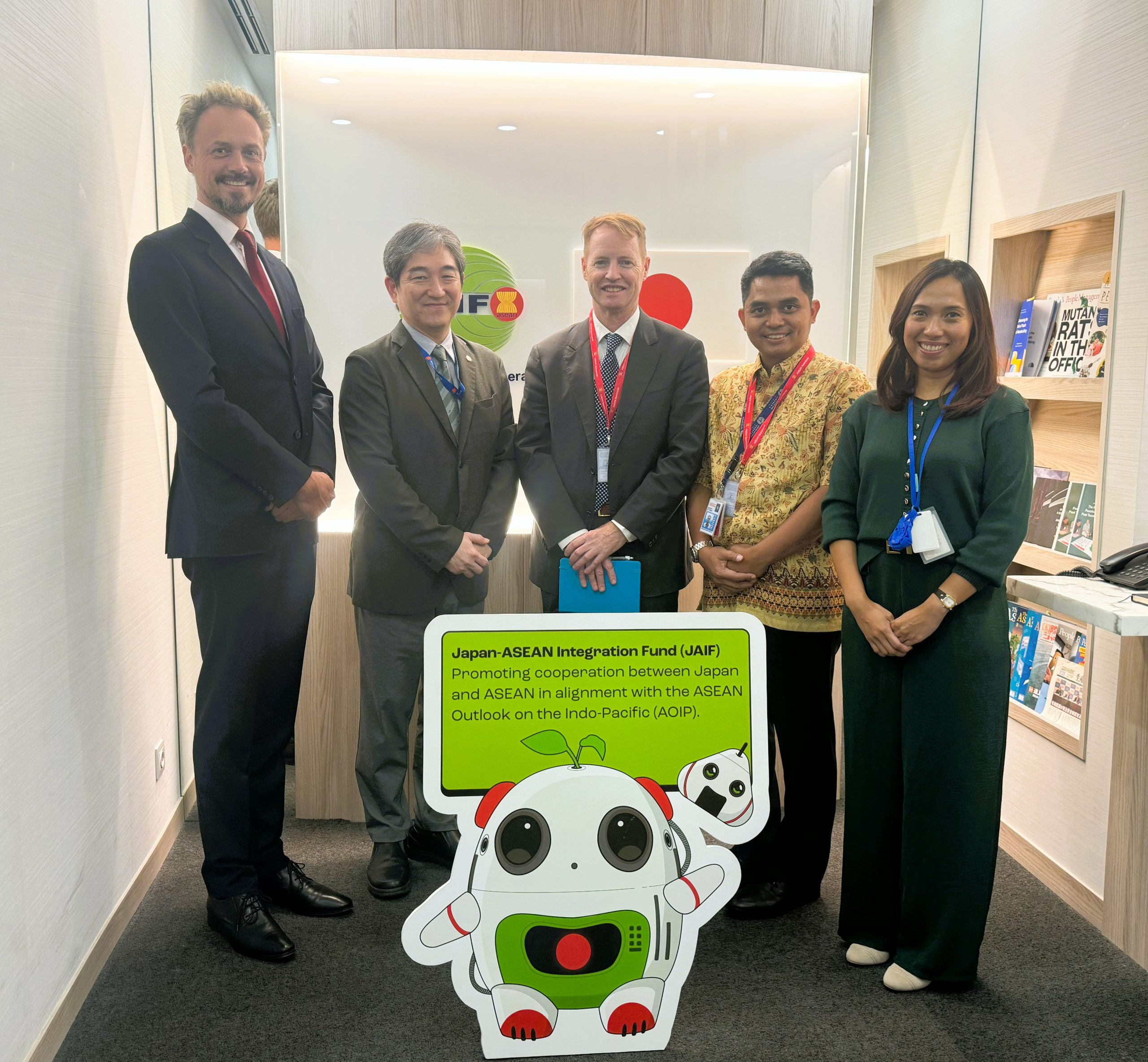 UNODC’s Regional Programme Coordinator for Maritime Crime Made a Visit to JMT Office