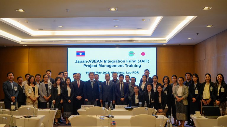 JMT Organises Project Management Training for the Lao PDR