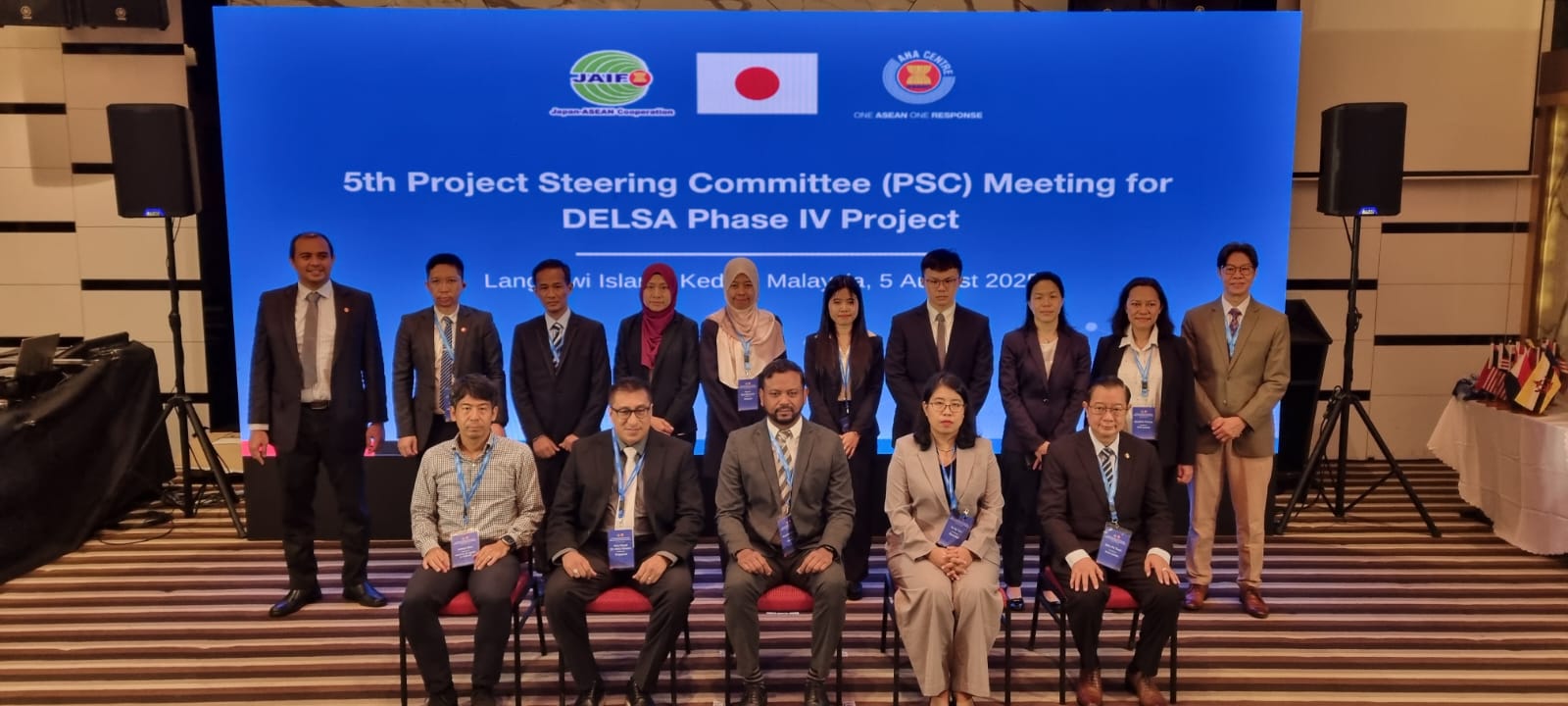 JMT Attends the 5th Project Steering Committee (PSC) Meeting for Disaster Emergency System for ASEAN (DELSA) Phase IV Project