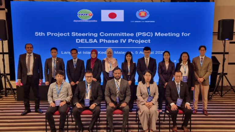 JMT Attends the 5th Project Steering Committee (PSC) Meeting for Disaster Emergency System for ASEAN (DELSA) Phase IV Project