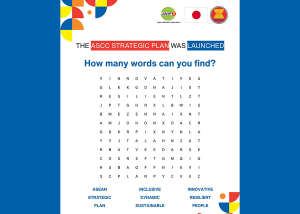 ASCC Strategic Plan in the Crosswords