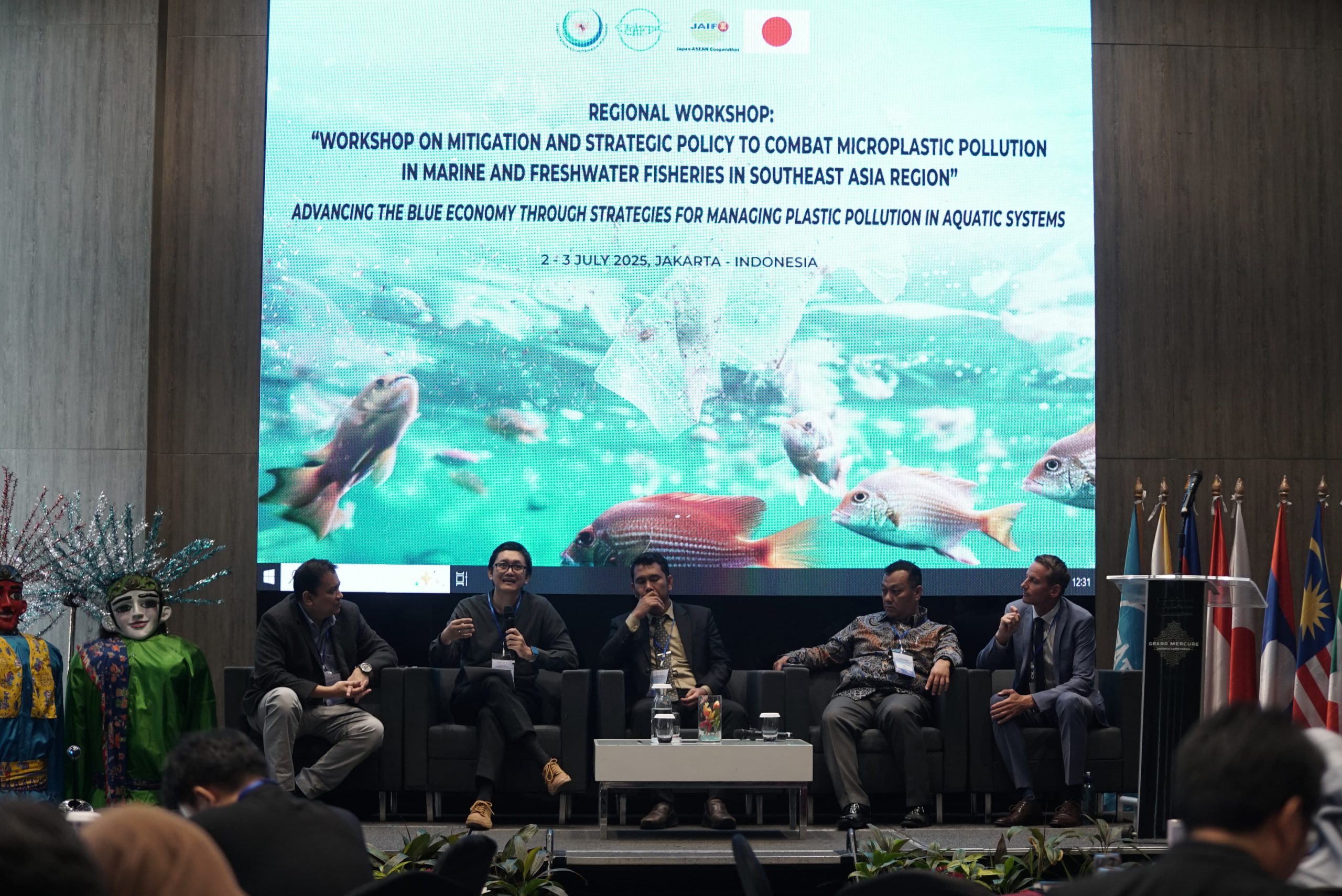 Workshop on Mitigation and Strategic Policy for Combating Microplastic Pollution for Marine and Freshwater Fisheries in Southeast Asia Region